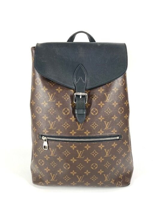 Louis Vuitton Backpack Parc Monogram Macassar Canvas Brown main image 7